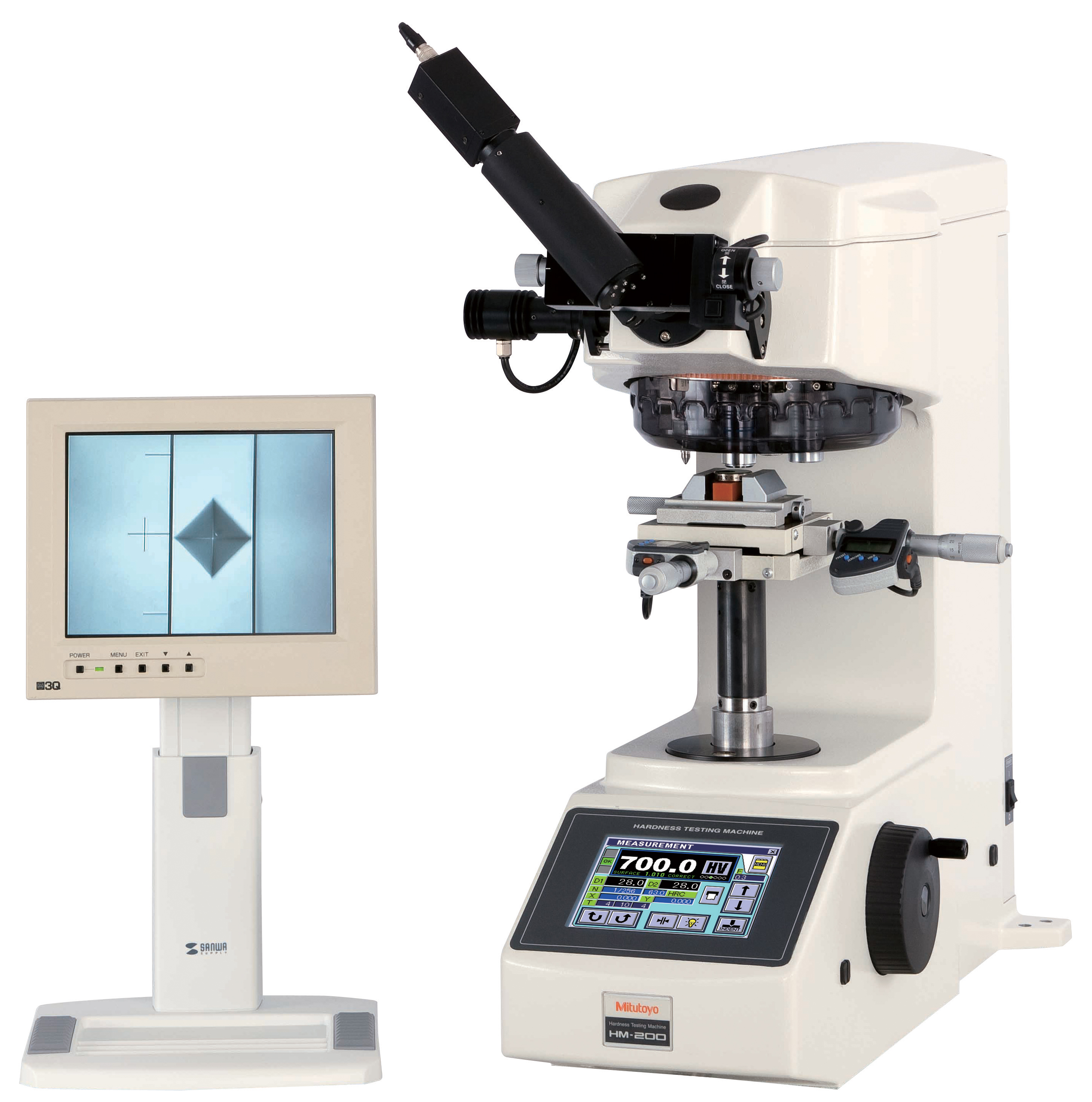 Mitutoyo HM-210/HM-220 Digital Micro-Hardness Testers